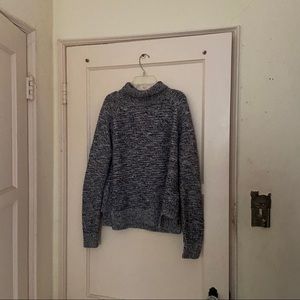 NWT Madewell Turtleneck Sweater in Charcoal Blue